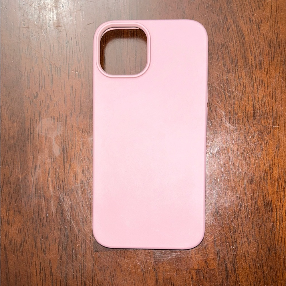 Purple Silicone iPhone 14 Case